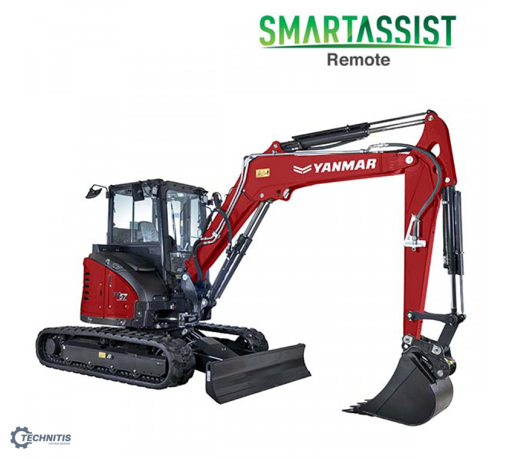 5,7 t Yanmar ViO57-6B mini ekskavatorius